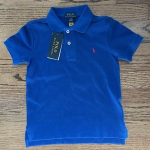 NWT Boys’ 4T Polo - blue pique